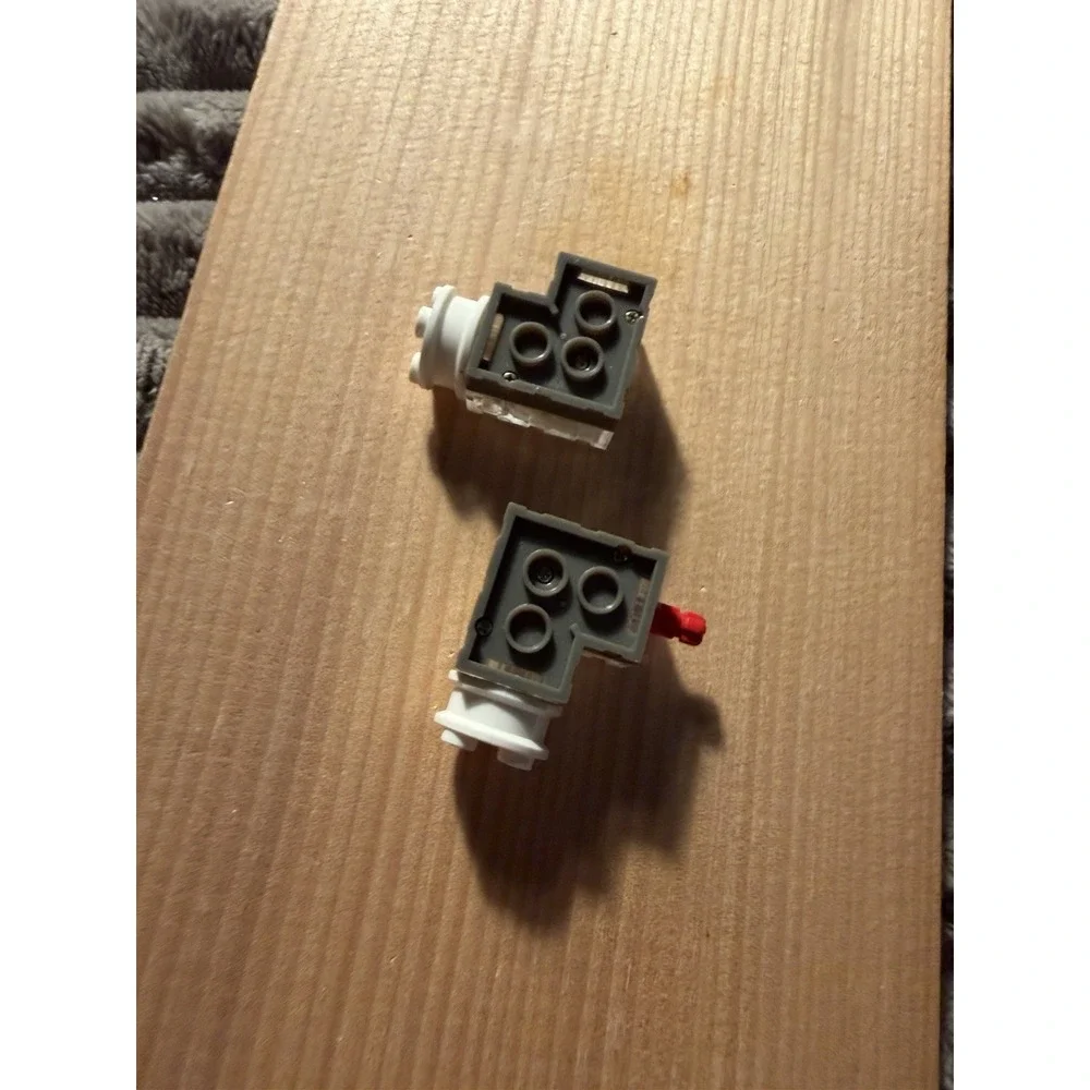 LEGO Technic Gearbox (3 x 3 x 1 2/3 studs) Trans Clear Lot Of 2